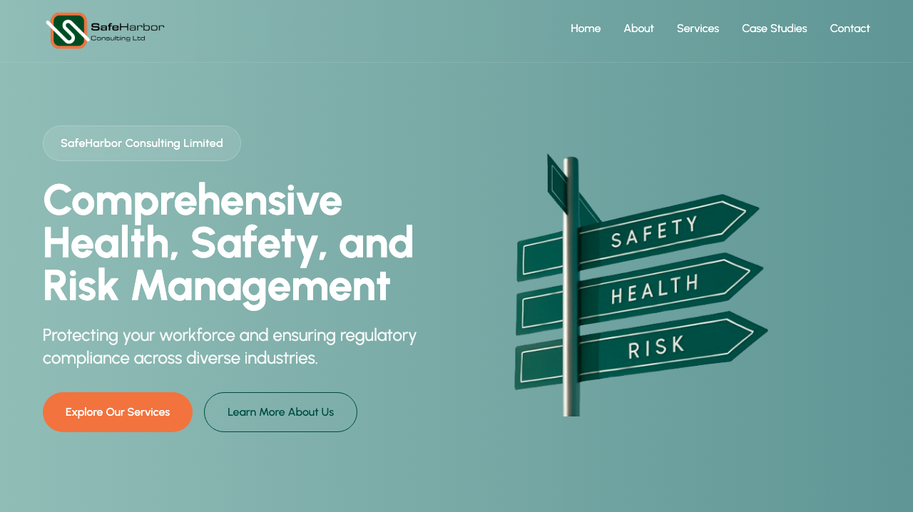 SafeHarbor Consulting Website